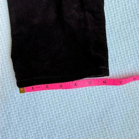 Edyson Jeans Cords Women’s 32 Short Chocolate Brown Skinny Stretch - Picture 5 of 7